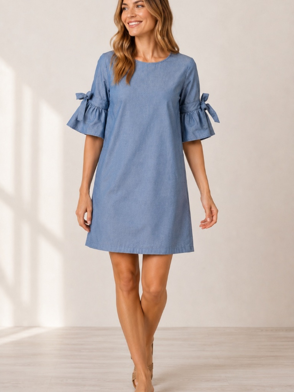 Who What Wear Shift Dress Size XS | Style# 311081430 | Wash/Color: Blue | Target